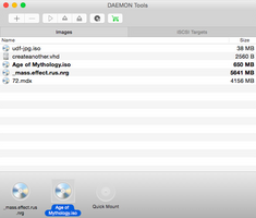 DAEMON Tools v8.5.762 for Mac feature